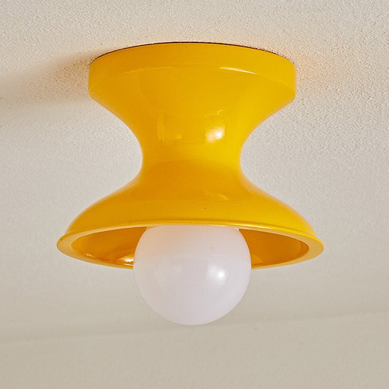 Bobbin Resin Flush Mount Light - Vakkerlight