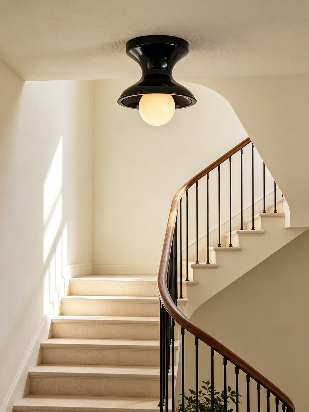 Bobbin Resin Flush Mount Light - Vakkerlight