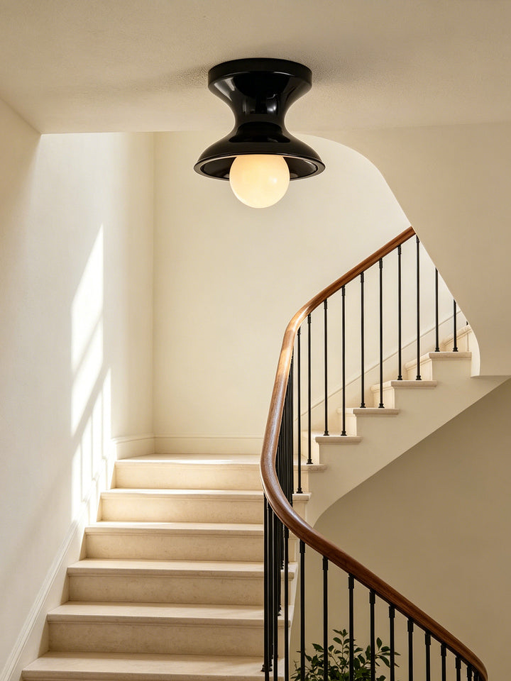 Bobbin Resin Flush Mount Light - Vakkerlight