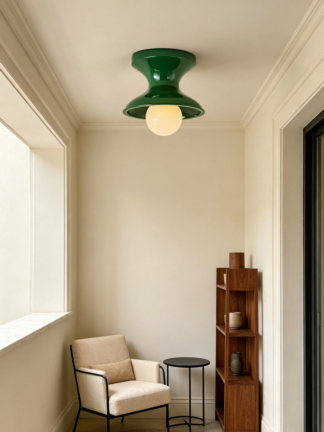Bobbin Resin Flush Mount Light - Vakkerlight
