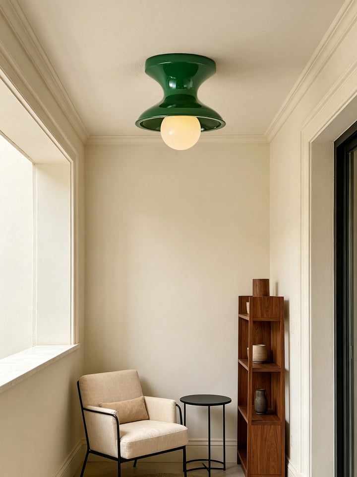 Bobbin Resin Flush Mount Light - Vakkerlight