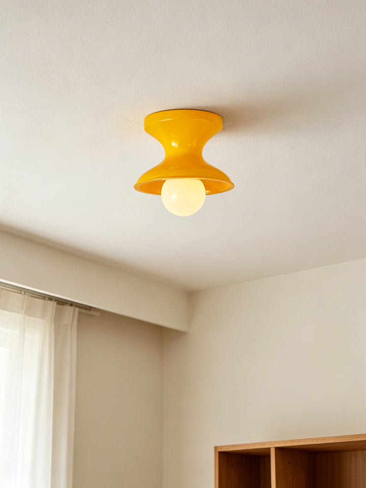 Bobbin Resin Flush Mount Light - Vakkerlight