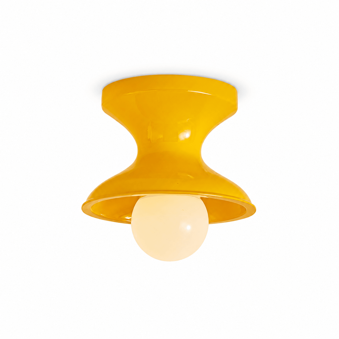 Bobbin Resin Flush Mount Light - Vakkerlight