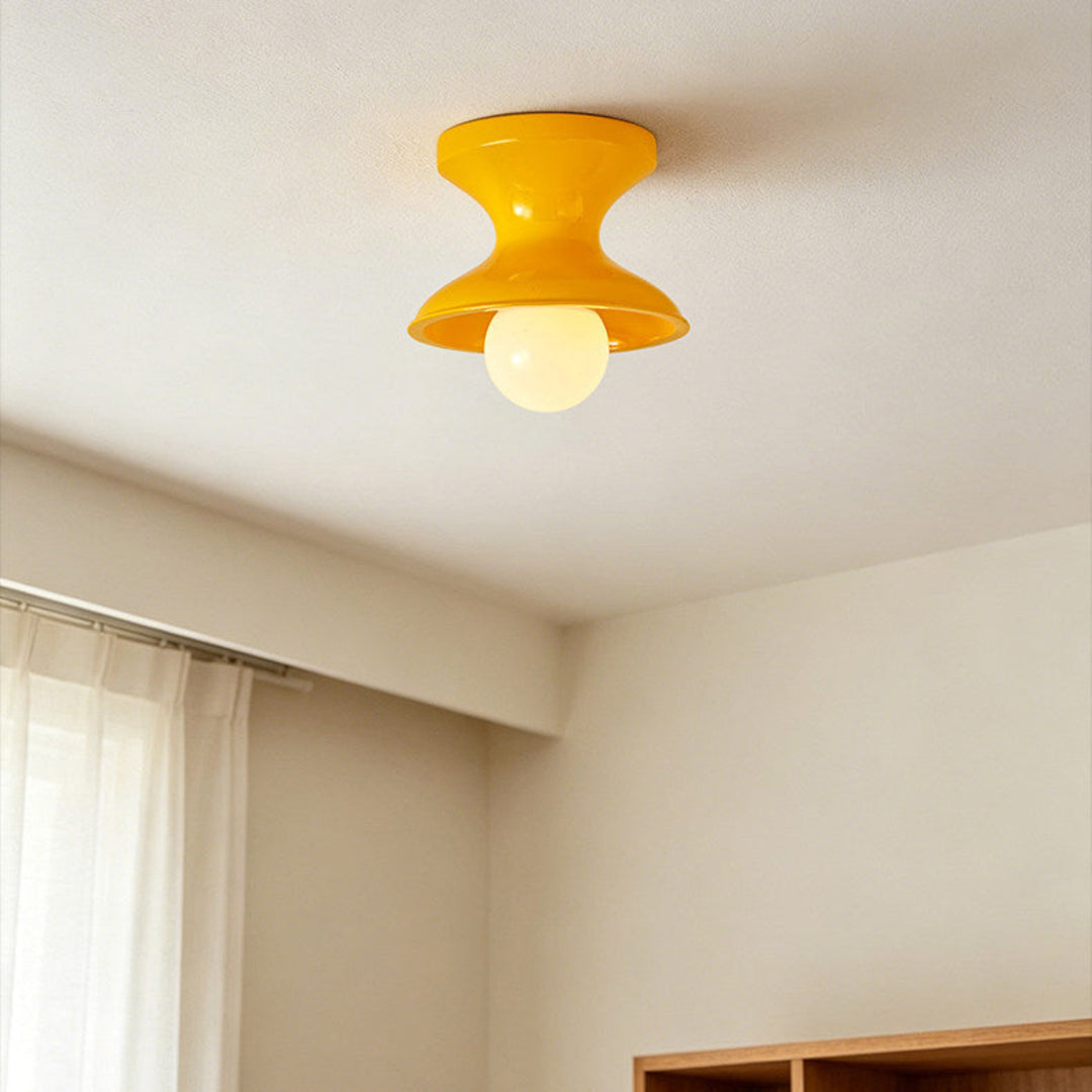 Bobbin Resin Flush Mount Light - Vakkerlight