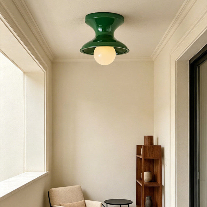Bobbin Resin Flush Mount Light - Vakkerlight