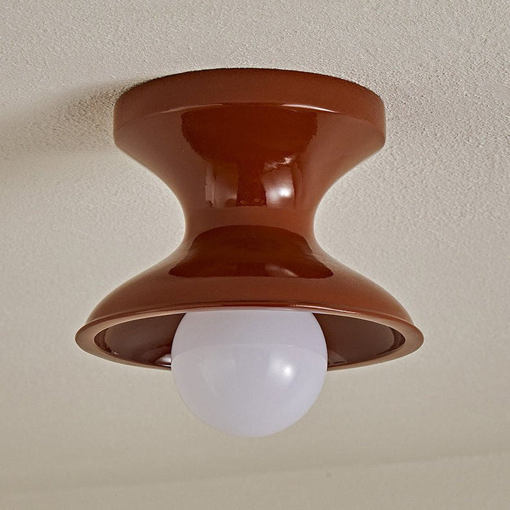 Bobbin Resin Flush Mount Light - Vakkerlight