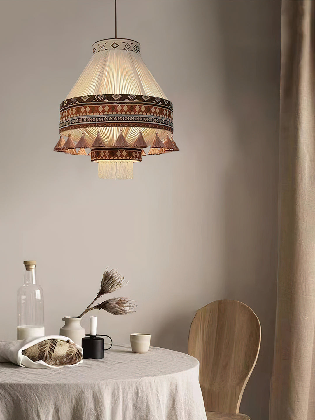 Bohemian Fringe Pendant Lamp