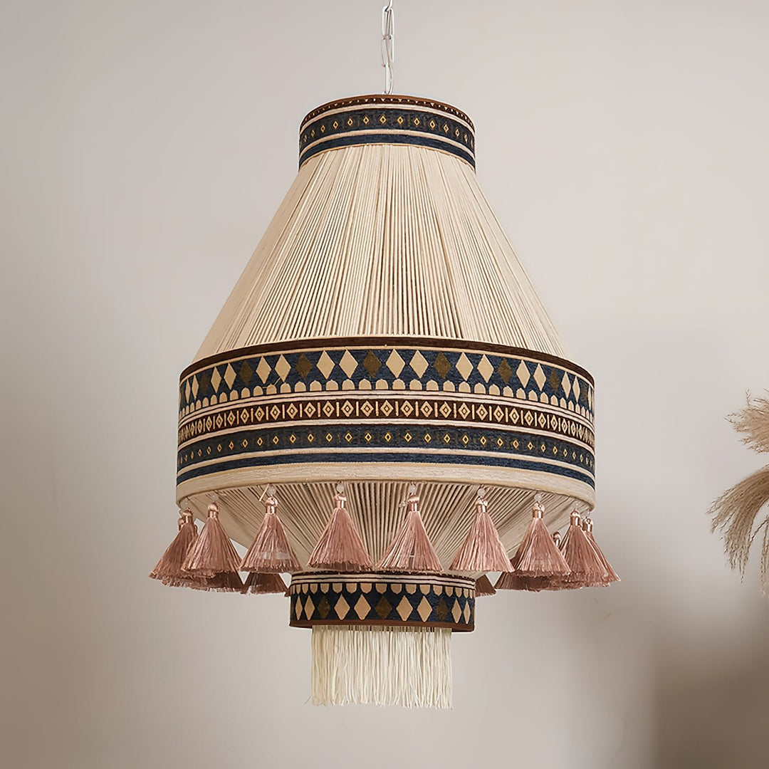 Bohemian Fringe Pendant Lamp - Vakkerlight