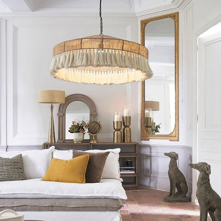 Bohemian Fringe Pendant Lamp - Vakkerlight