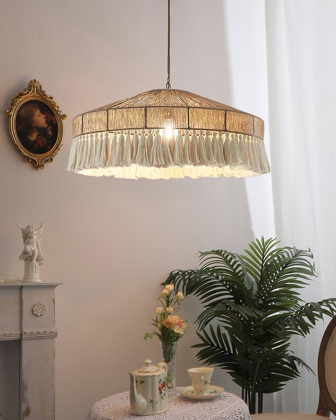 Bohemian Fringe Pendant Lamp - Vakkerlight