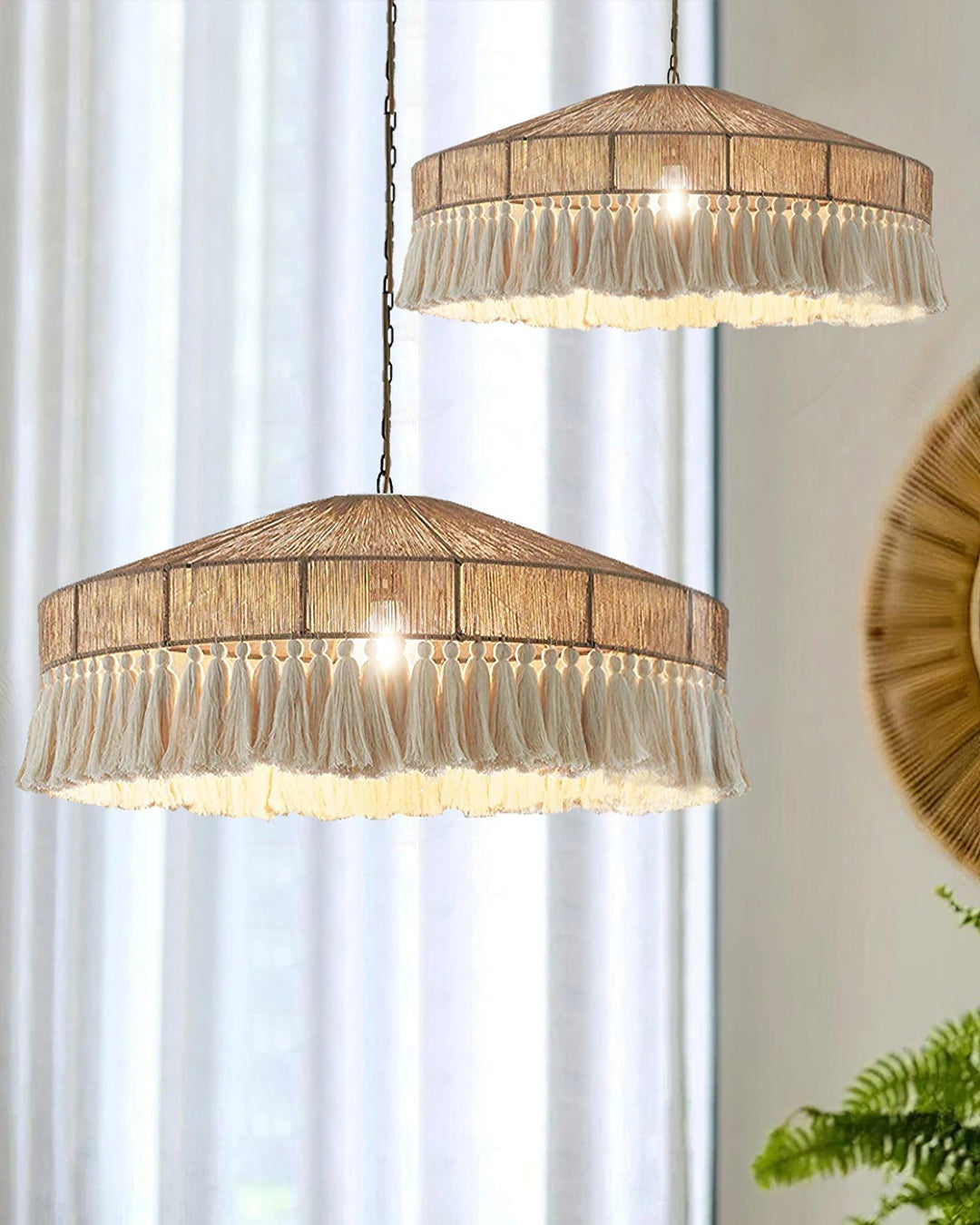 Bohemian Fringe Pendant Lamp - Vakkerlight