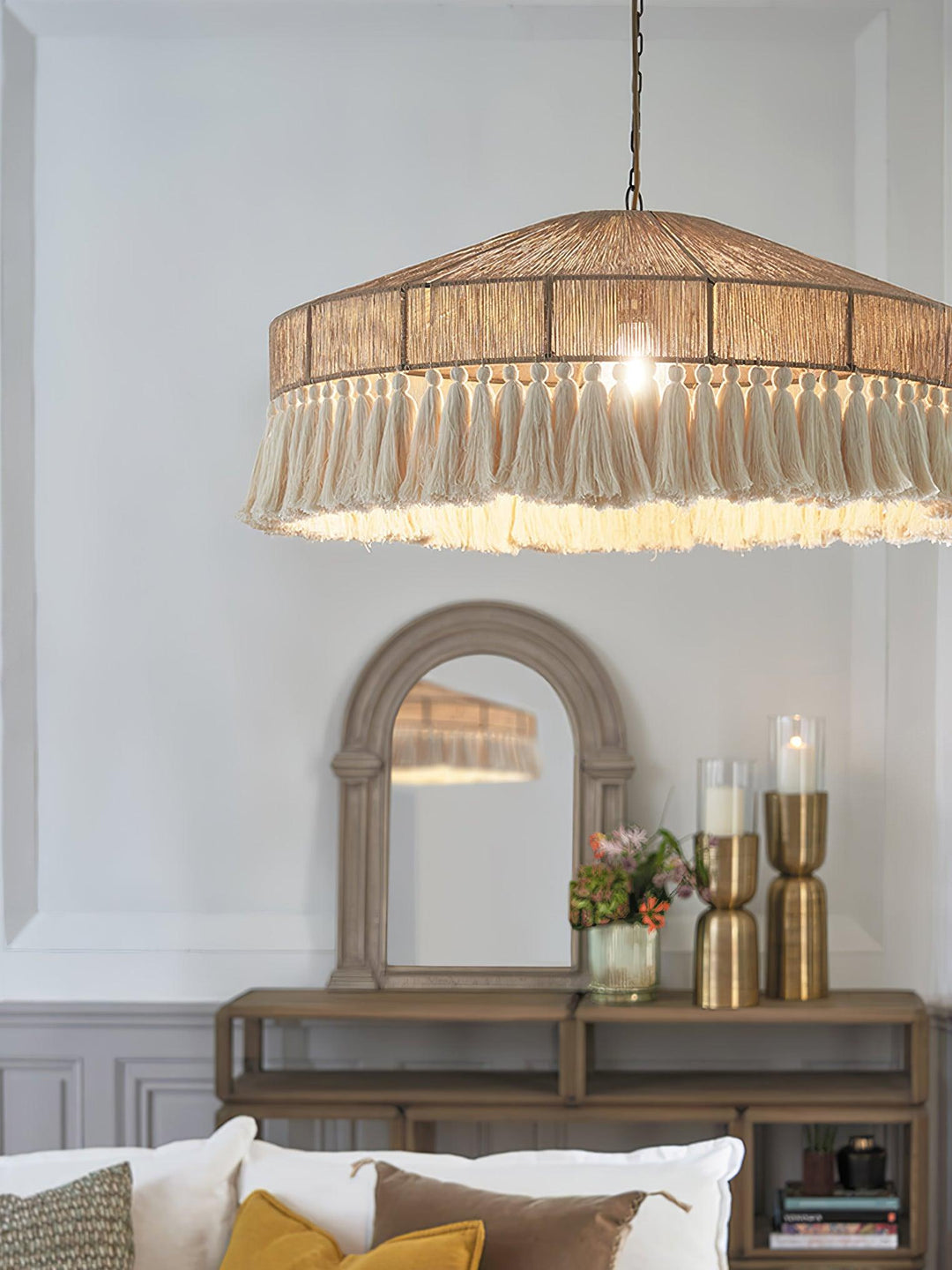 Bohemian Fringe Pendant Lamp - Vakkerlight