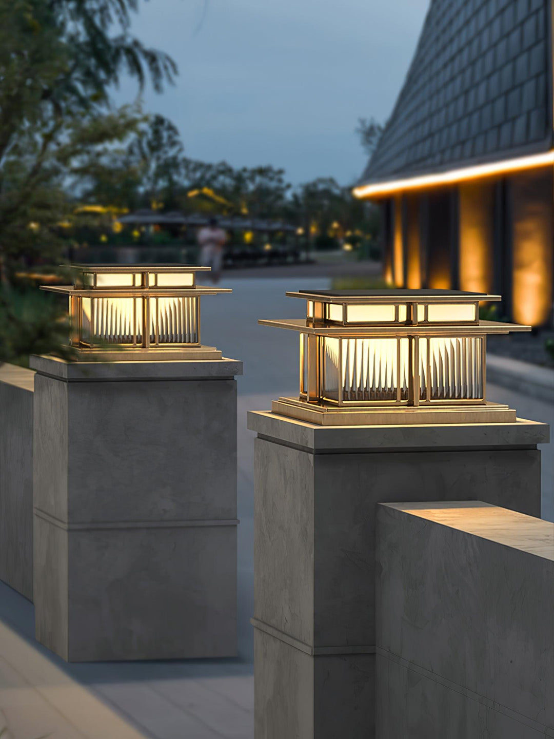 Boilyn Pillar Outdoor Light - Vakkerlight