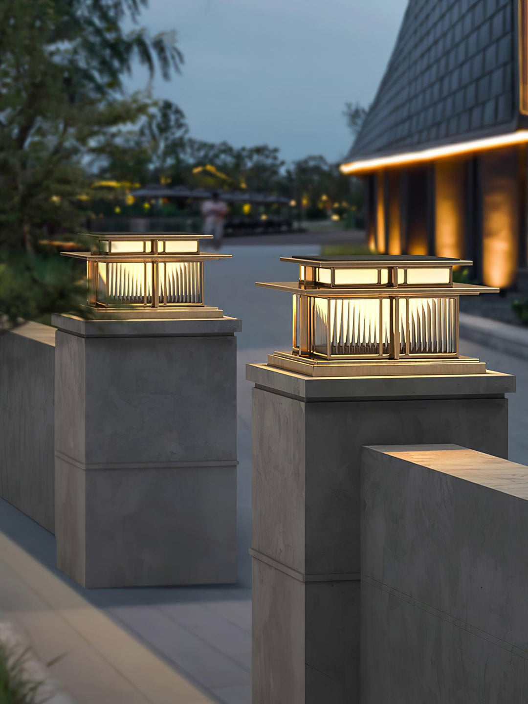 Boilyn Pillar Outdoor Light - Vakkerlight