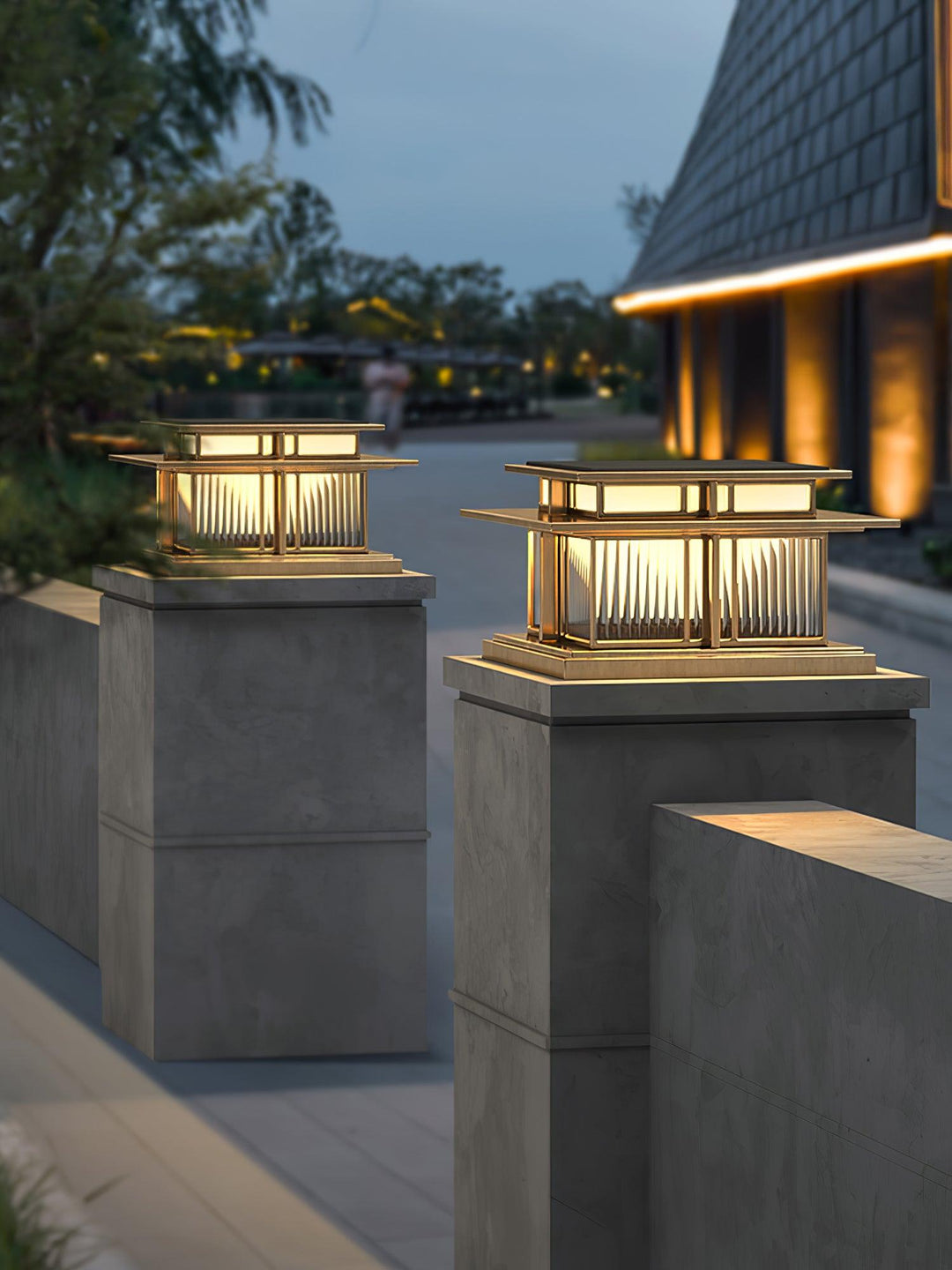 Boilyn Pillar Outdoor Light - Vakkerlight