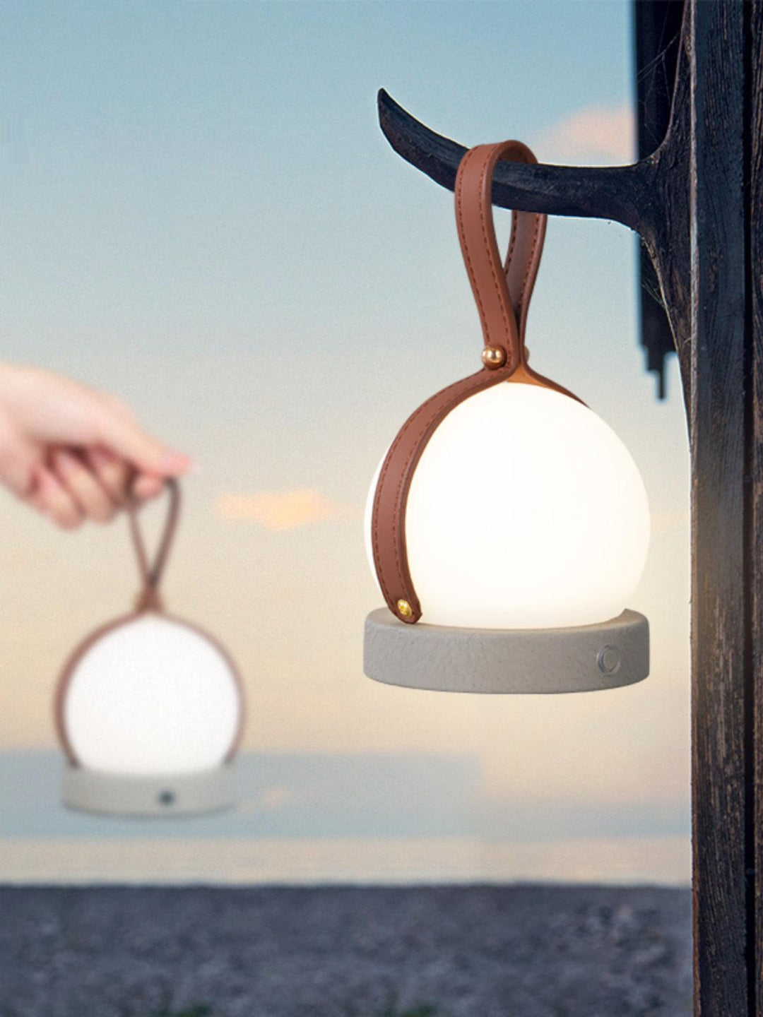 Bola Lantern Built-in Battery Table Lamp - Vakkerlight