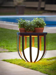 Bols Outdoor Garden Lamp with Solar Panel - Vakkerlight