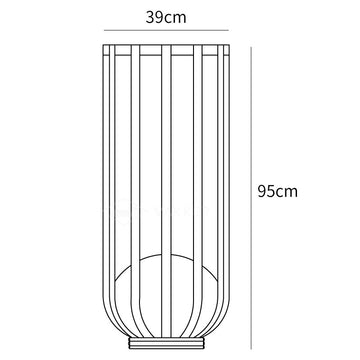 Bols Garden Solar Outdoor Lamp — Dimension drawings 2