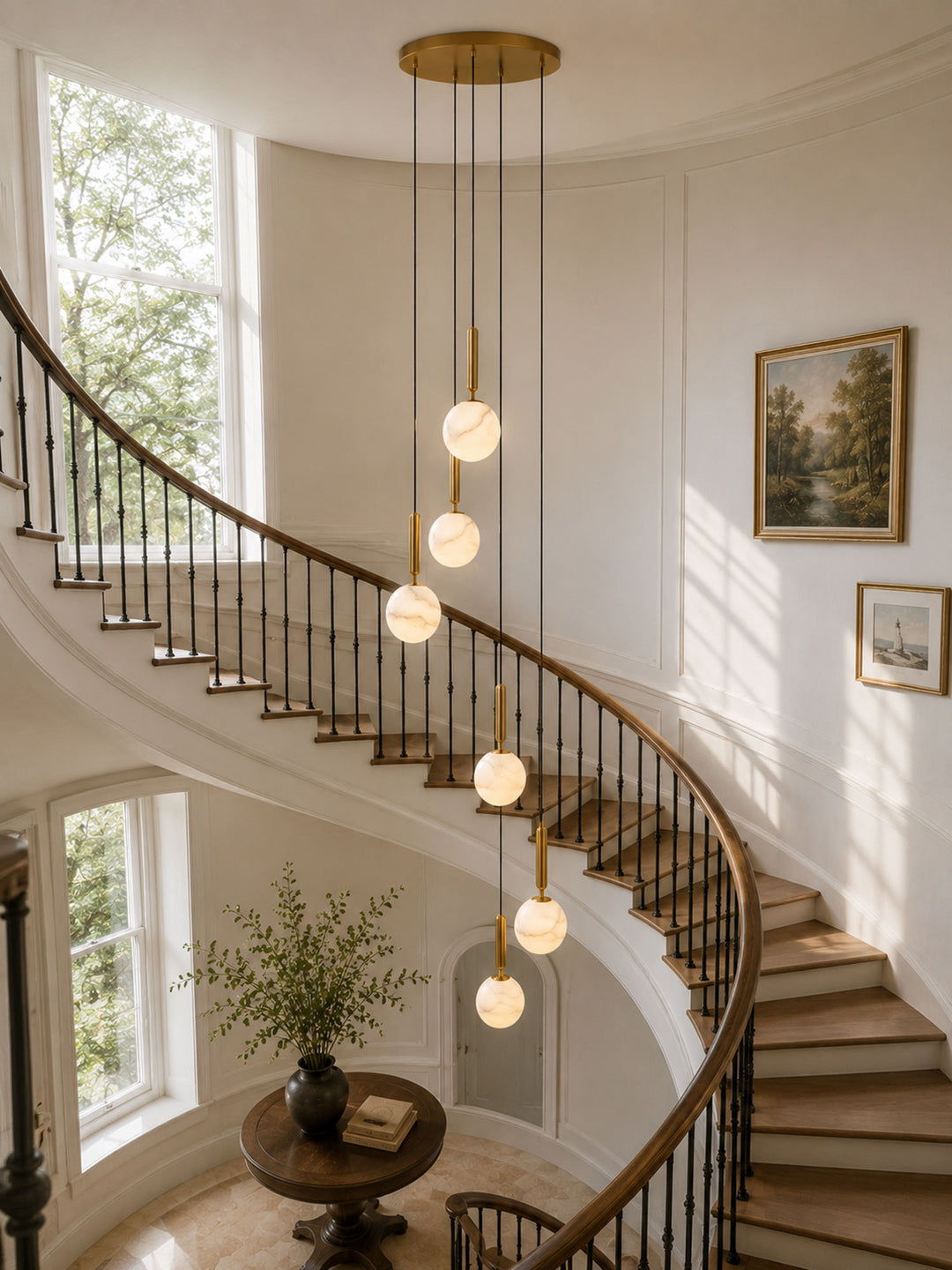 Bosso Alabaster Pendant Lamp - Vakkerlight