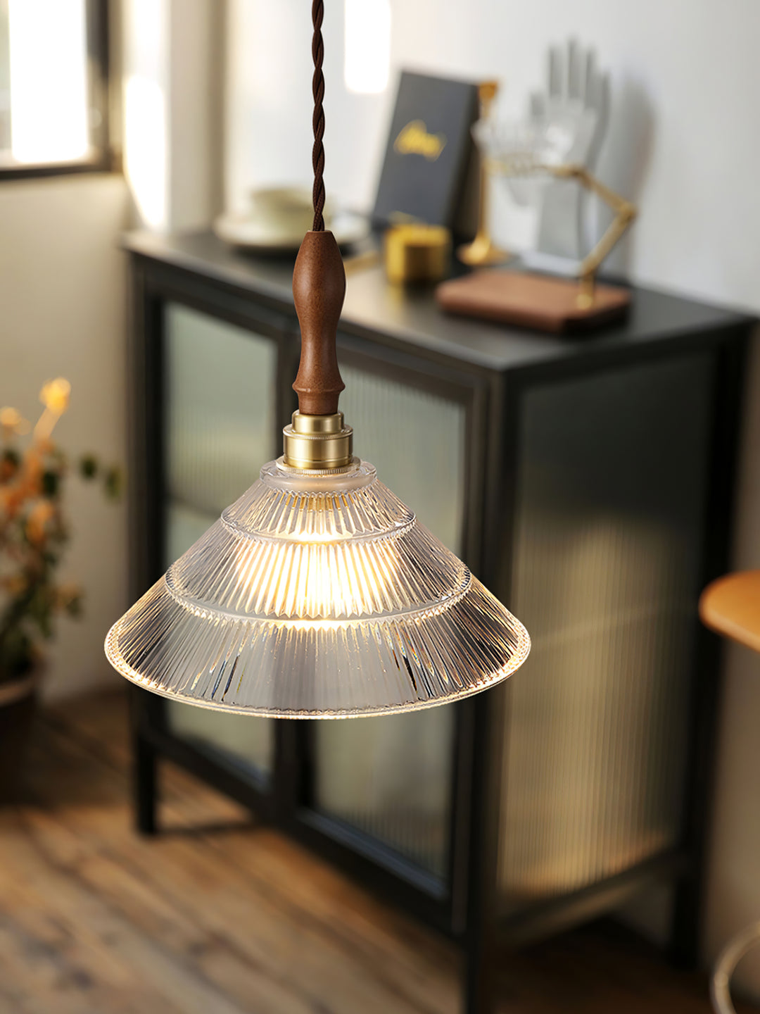 Vintage Ripple Pendant Lamp