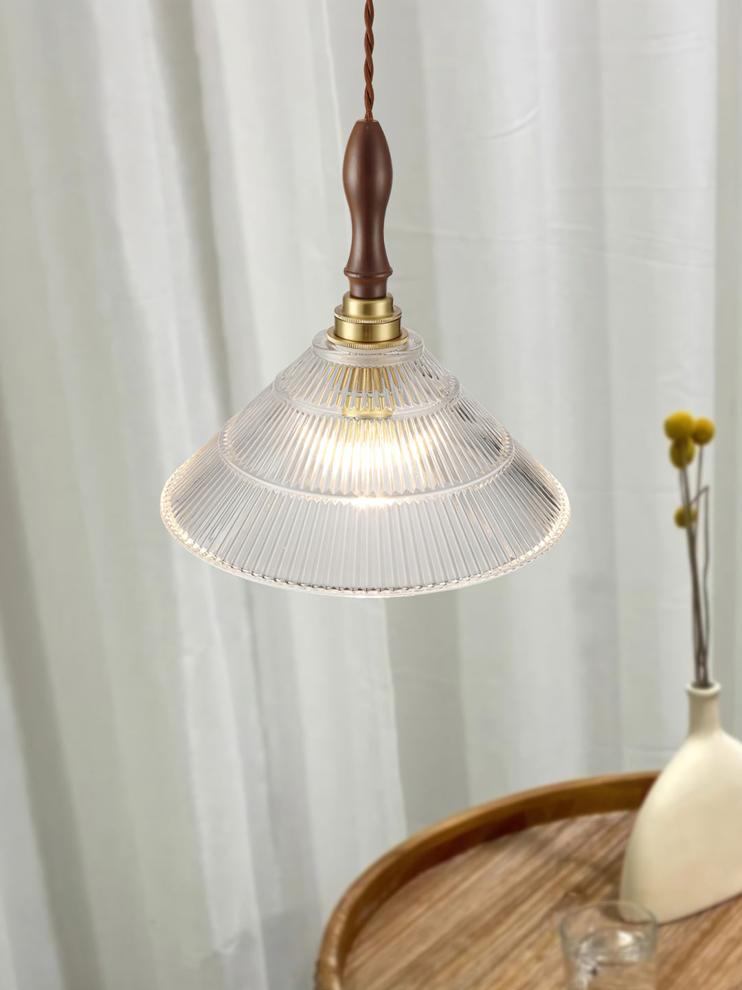 Vintage Ripple Pendant Lamp