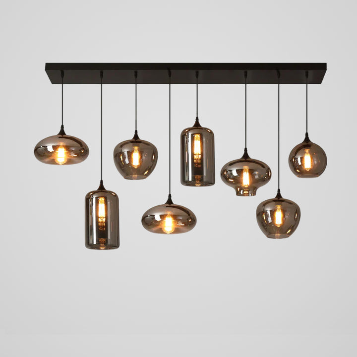 Bottle Glass Pendant Light