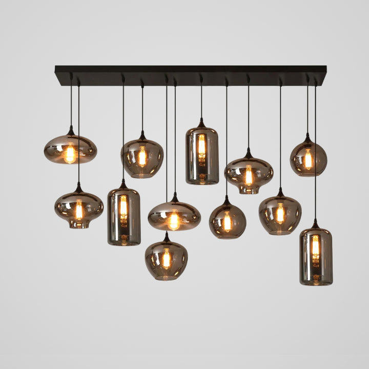 Bottle Glass Pendant Light