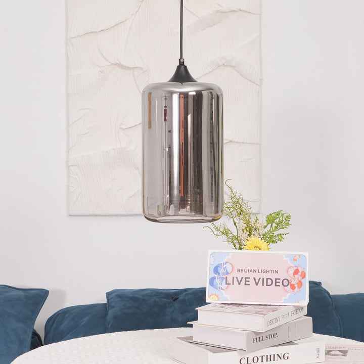 Bottle Glass Pendant Light