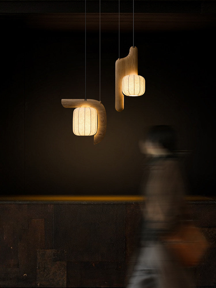 Bough Fluted Paper Pendant Lamp