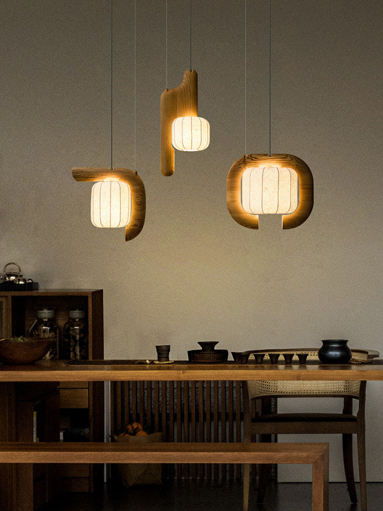 Bough Fluted Paper Pendant Lamp