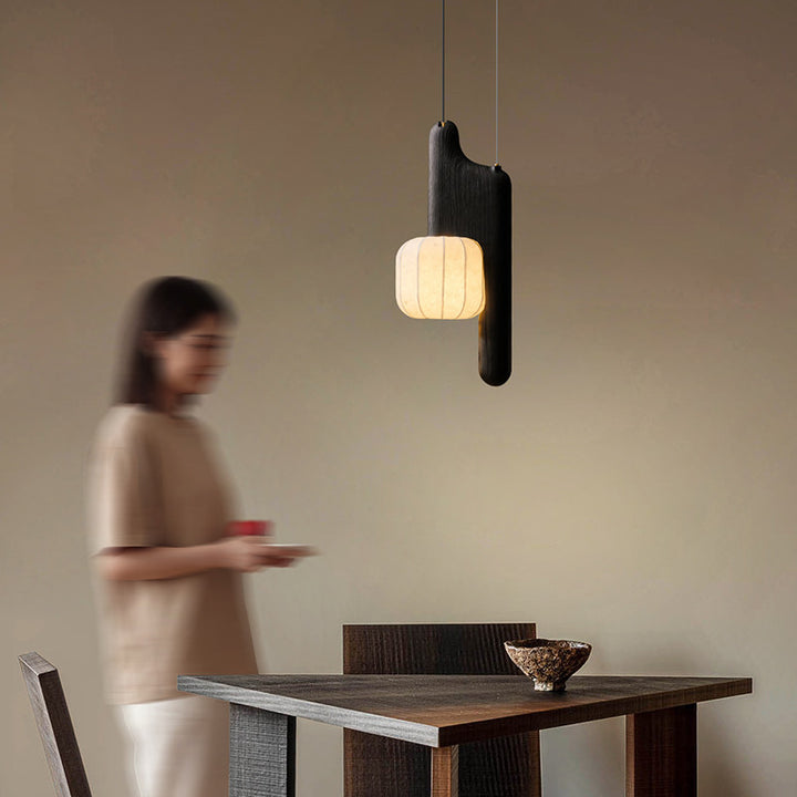 Bough Fluted Paper Pendant Lamp