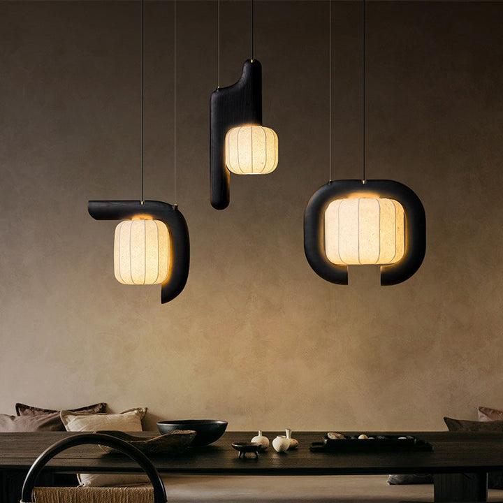 Bough Fluted Paper Pendant Lamp