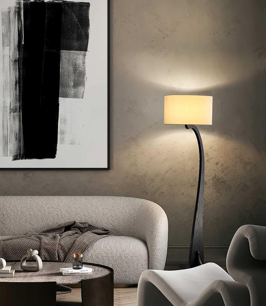 Bow Curve Floor Lamp - Vakkerlight