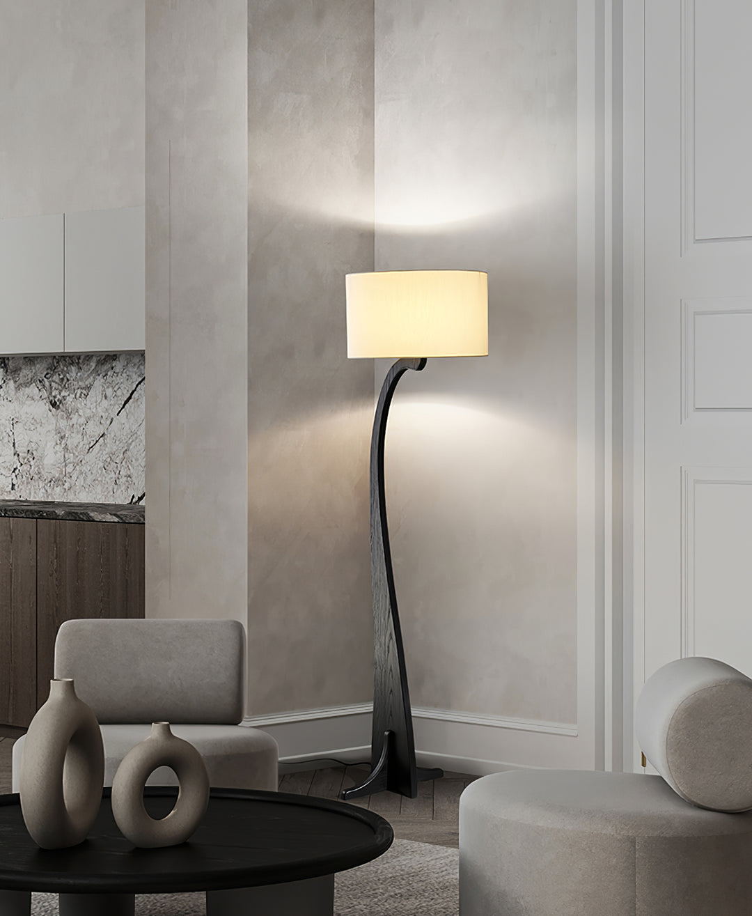 Bow Curve Floor Lamp - Vakkerlight