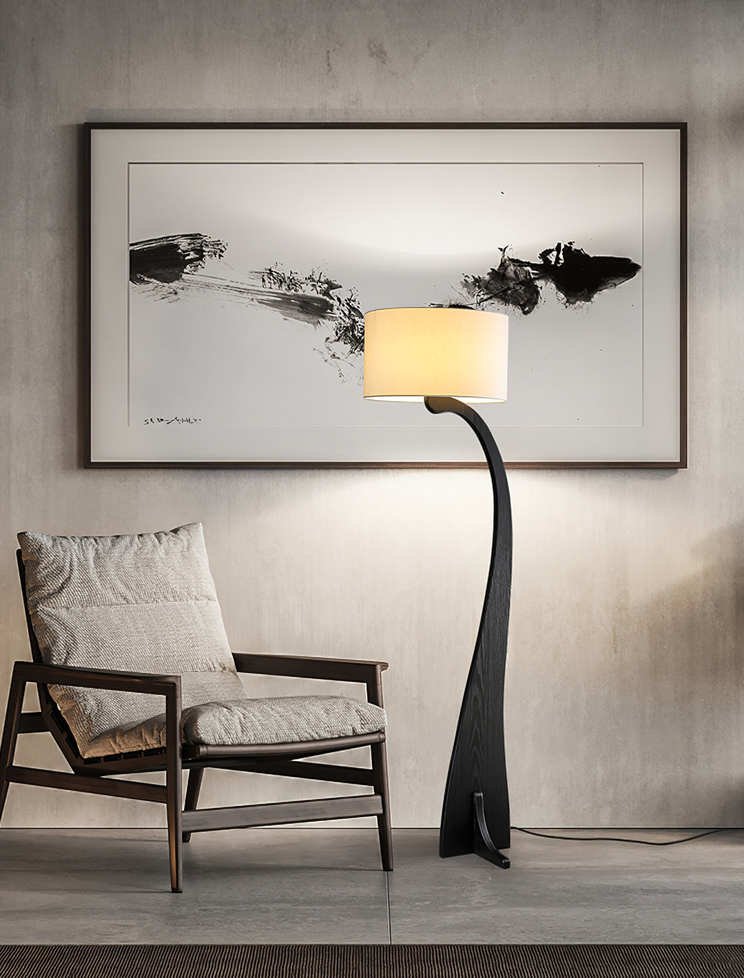 Bow Curve Floor Lamp - Vakkerlight