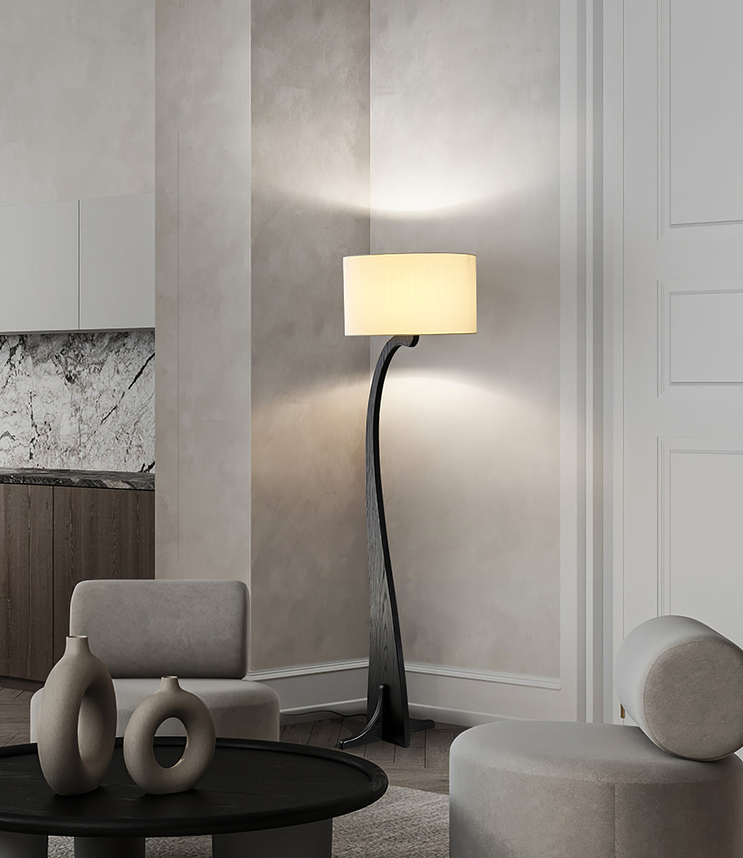 Bow Curve Floor Lamp - Vakkerlight