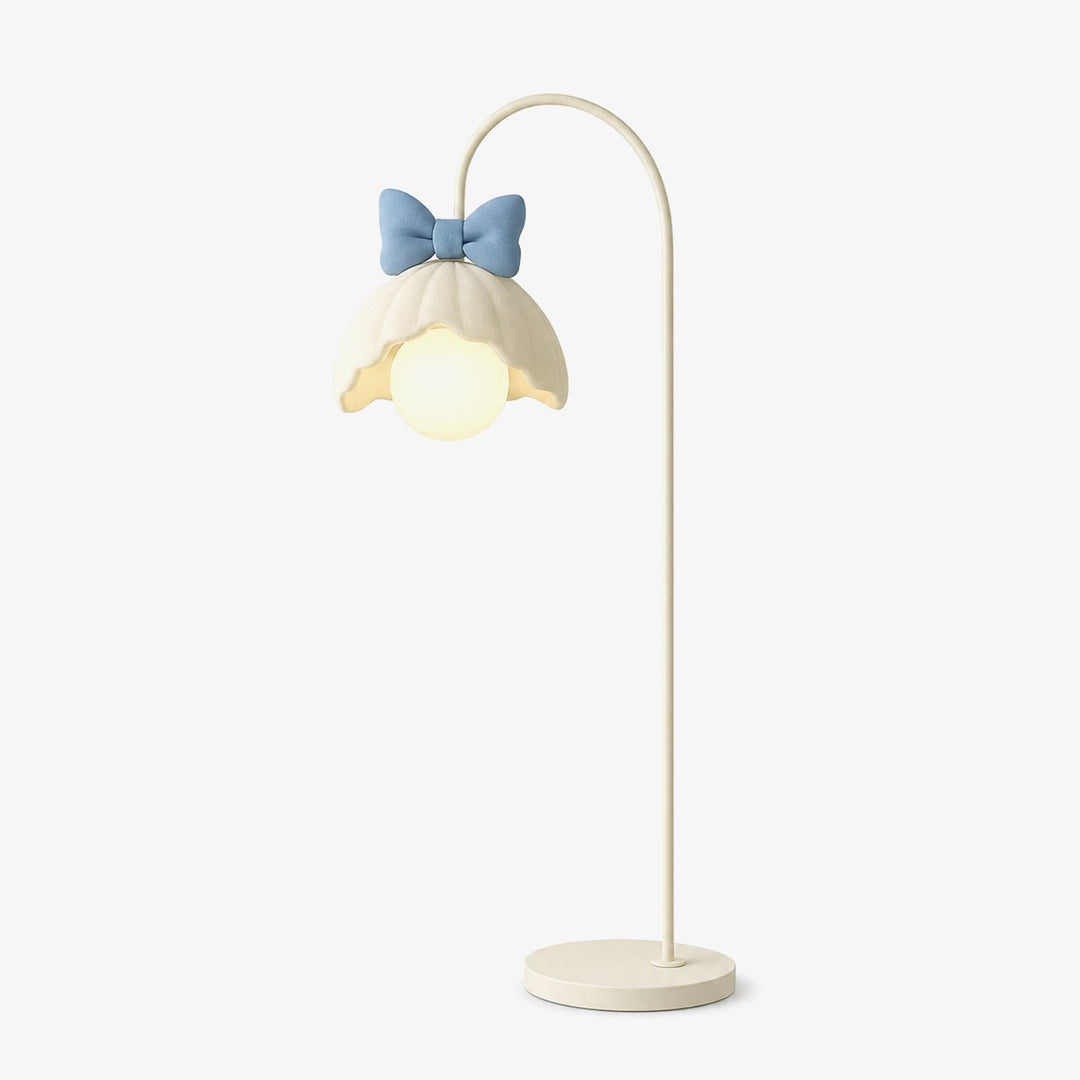 Bow Trim Petal Shade Floor Lamp - Vakkerlight