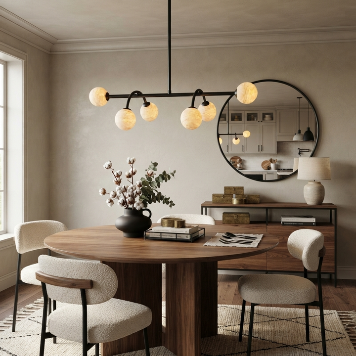 Bower Alabaster Chandelier