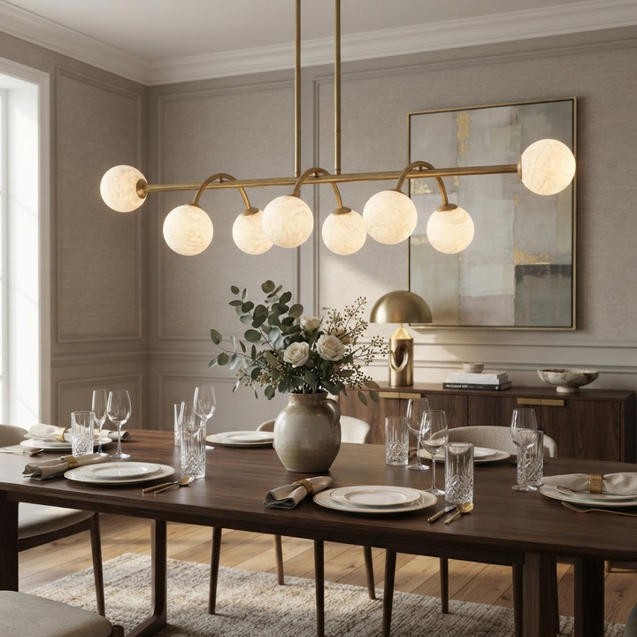 Bower Alabaster Chandelier