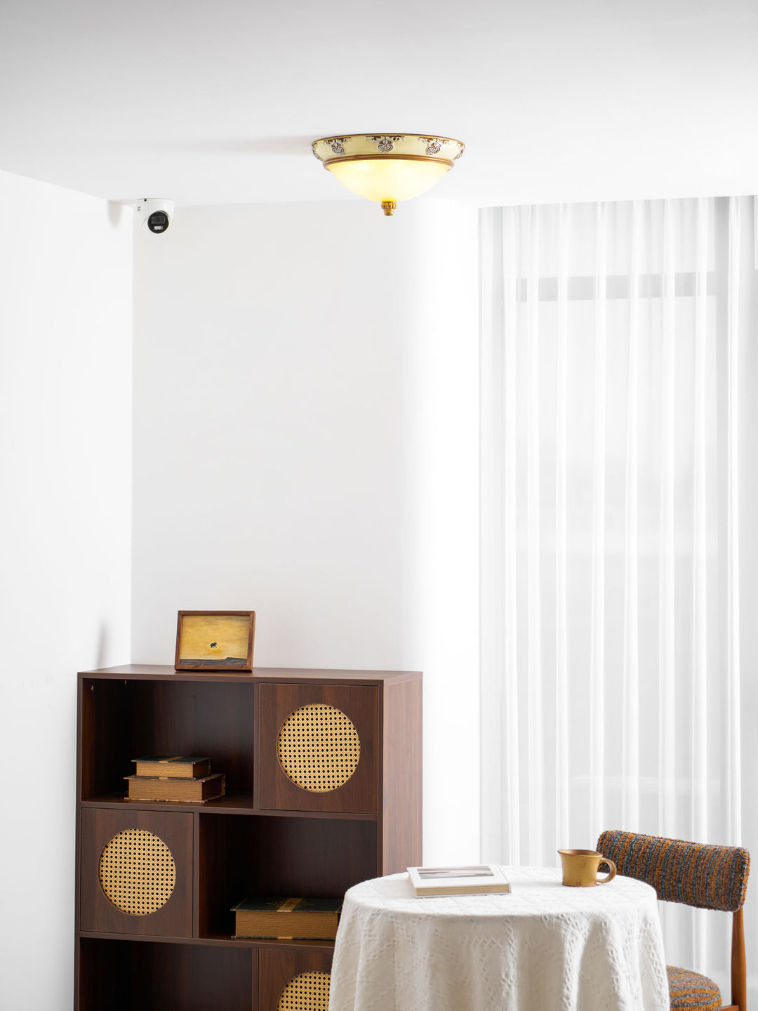 Brahm Flush Ceiling Light - Vakkerlight