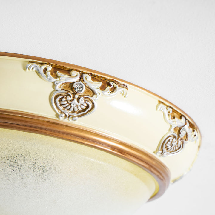 Brahm Flush Ceiling Light - Vakkerlight