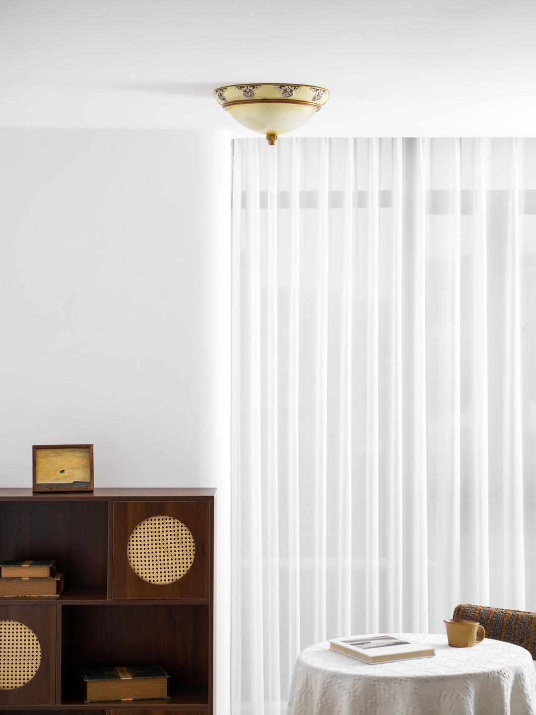 Brahm Flush Ceiling Light - Vakkerlight