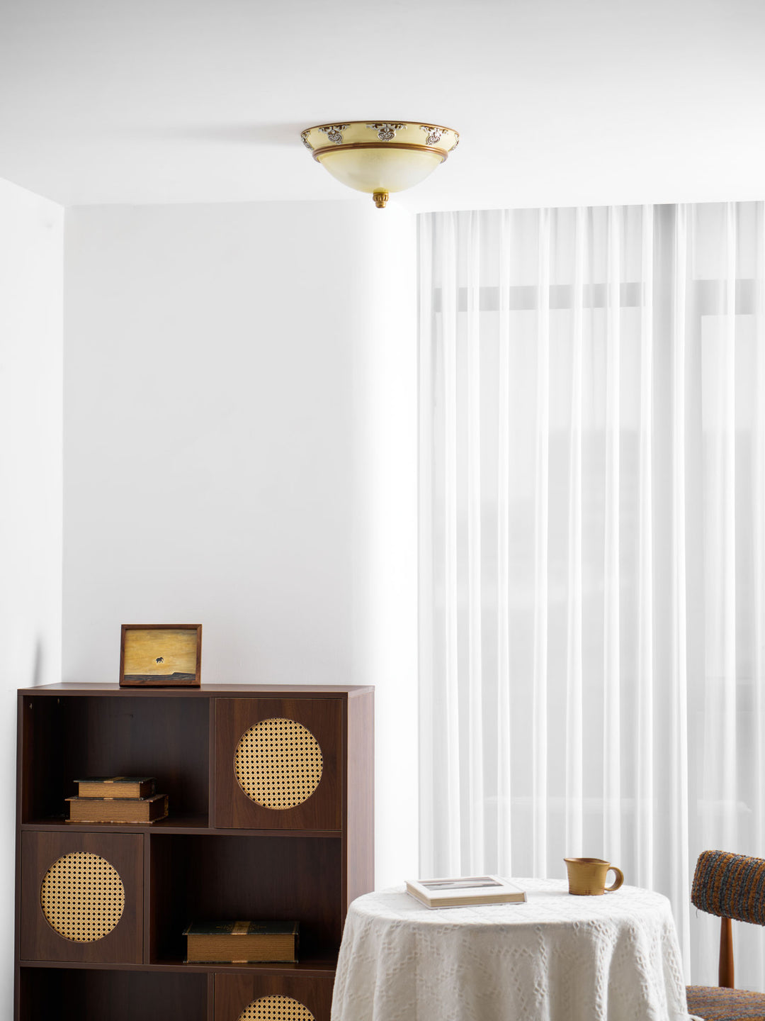 Brahm Flush Ceiling Light - Vakkerlight