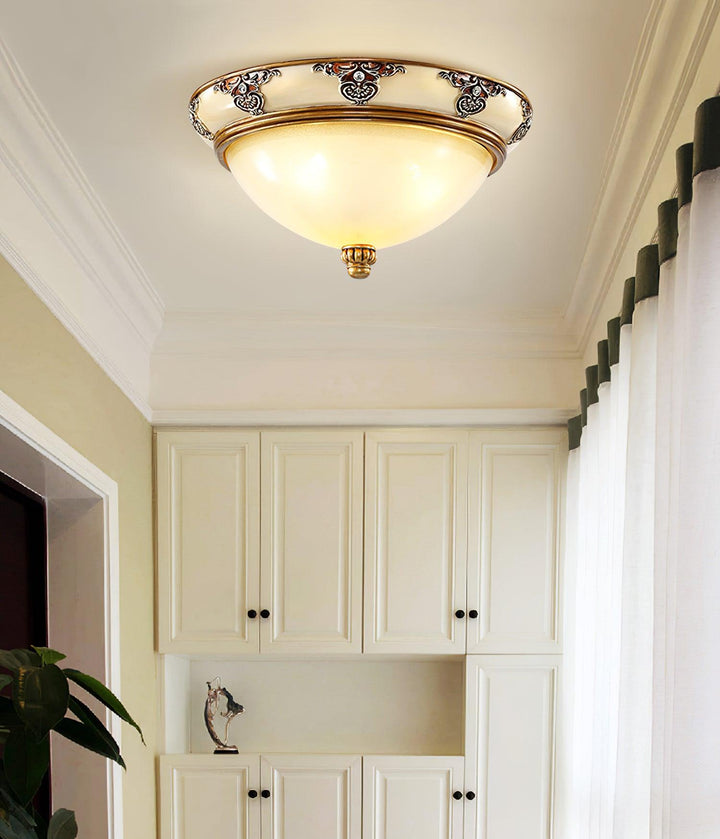 Brahm Flush Ceiling Light - Vakkerlight