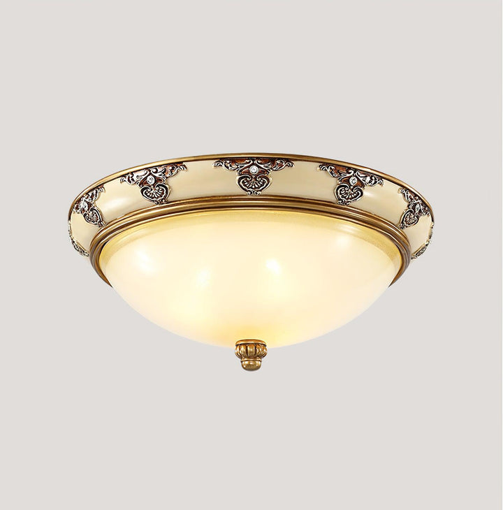 Brahm Flush Ceiling Light - Vakkerlight