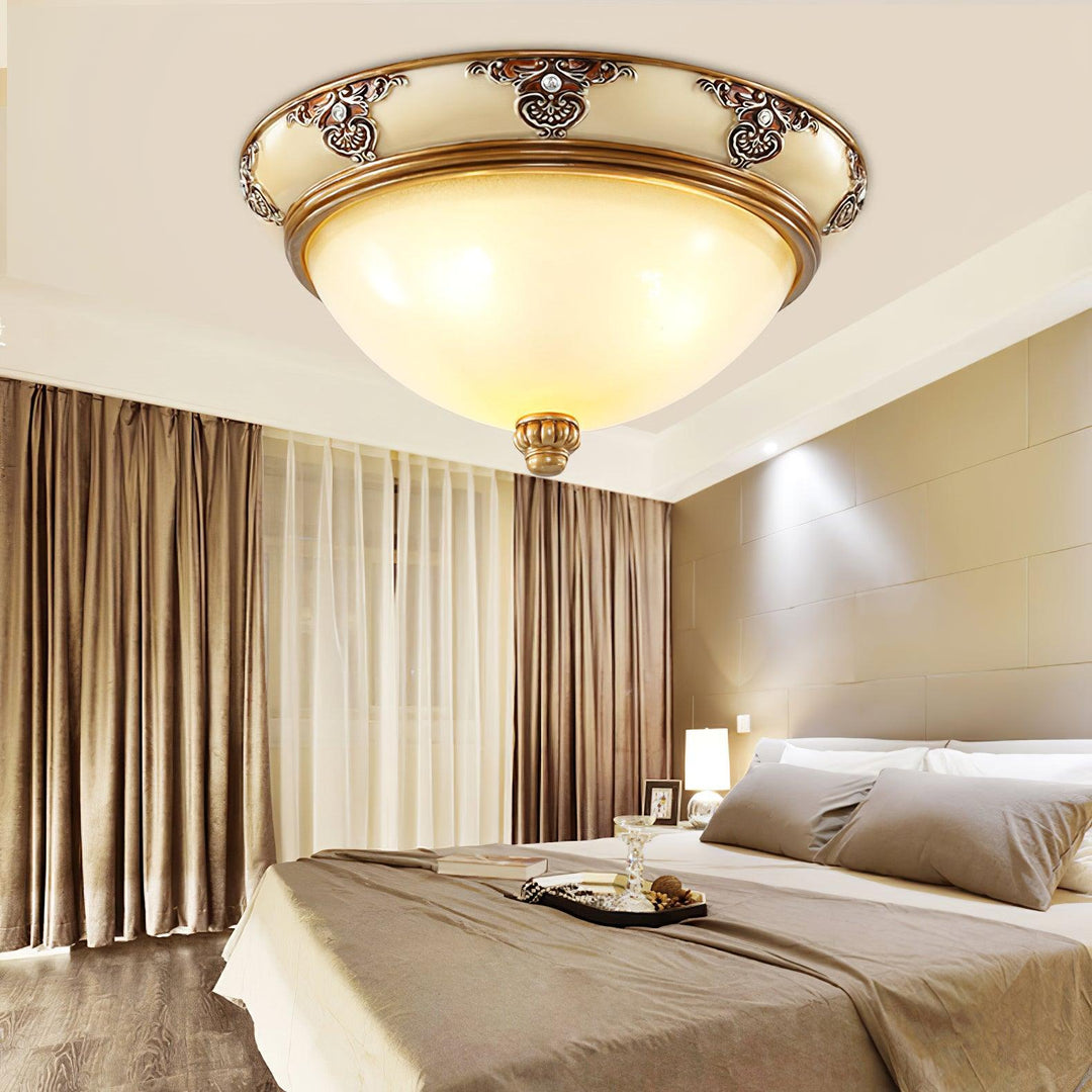 Brahm Flush Ceiling Light - Vakkerlight