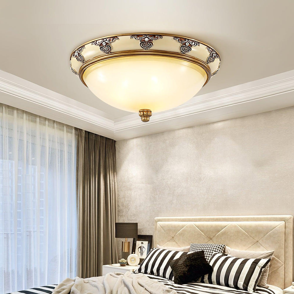 Brahm Flush Ceiling Light - Vakkerlight