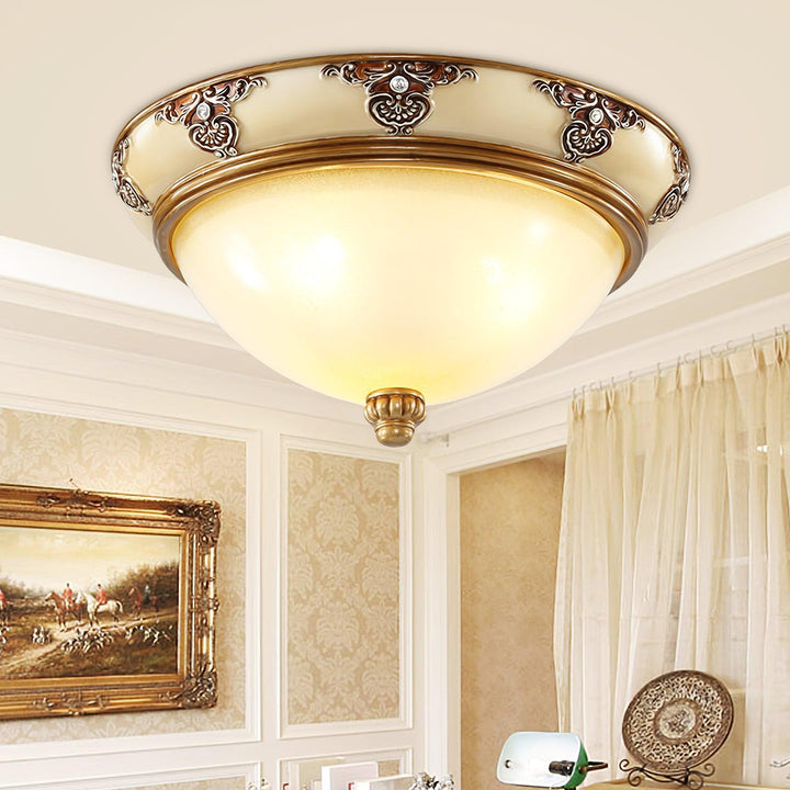 Brahm Flush Ceiling Light - Vakkerlight