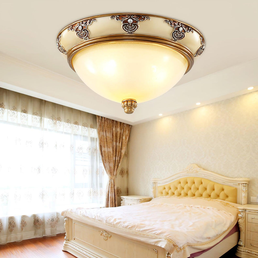 Brahm Flush Ceiling Light - Vakkerlight