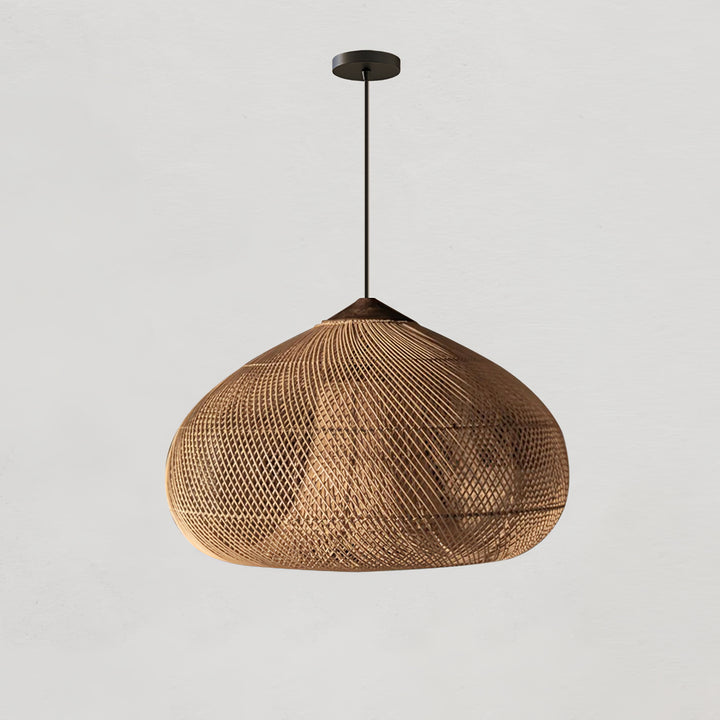 Braided Rattan Pendant Lamp - Vakkerlight